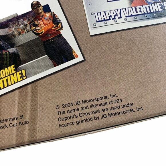 Jeff Gordon Nascar Valentines Vintage Y2K 2004 New - Picture 5 of 11